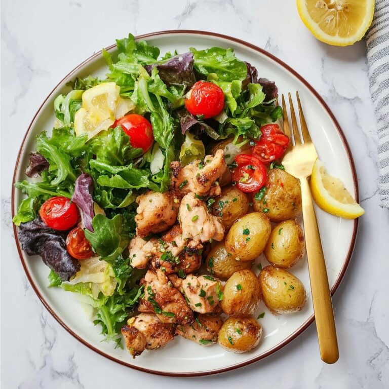 Garlic Chicken Potato Skillet (Country Style) Recipe