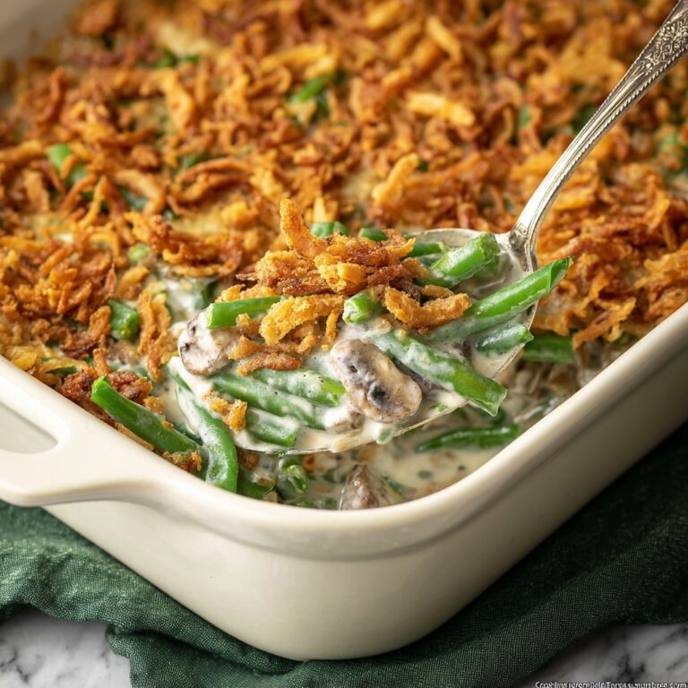 Easy Green Bean Casserole Recipe
