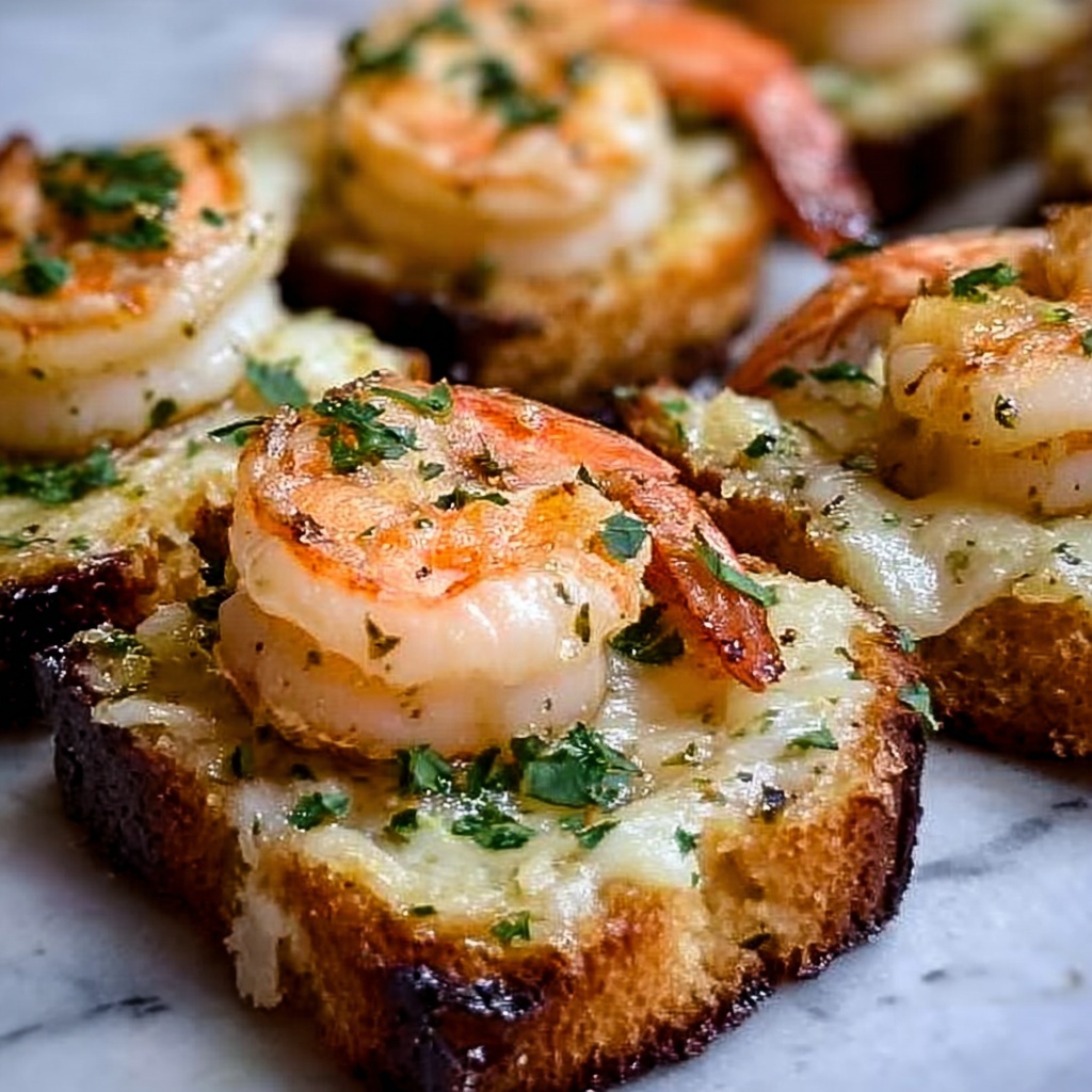 Crispy Baked Shrimp Toast Recipe - Recipe Image
