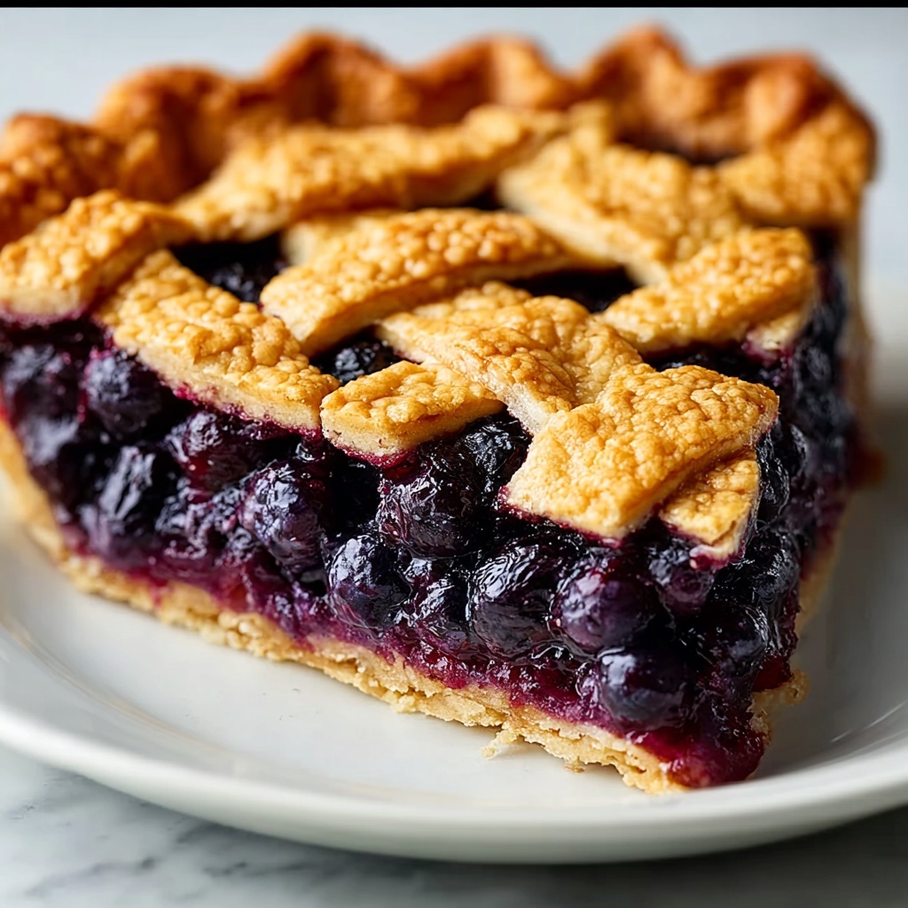 The Best Blueberry Pie Recipe - Recipe Image