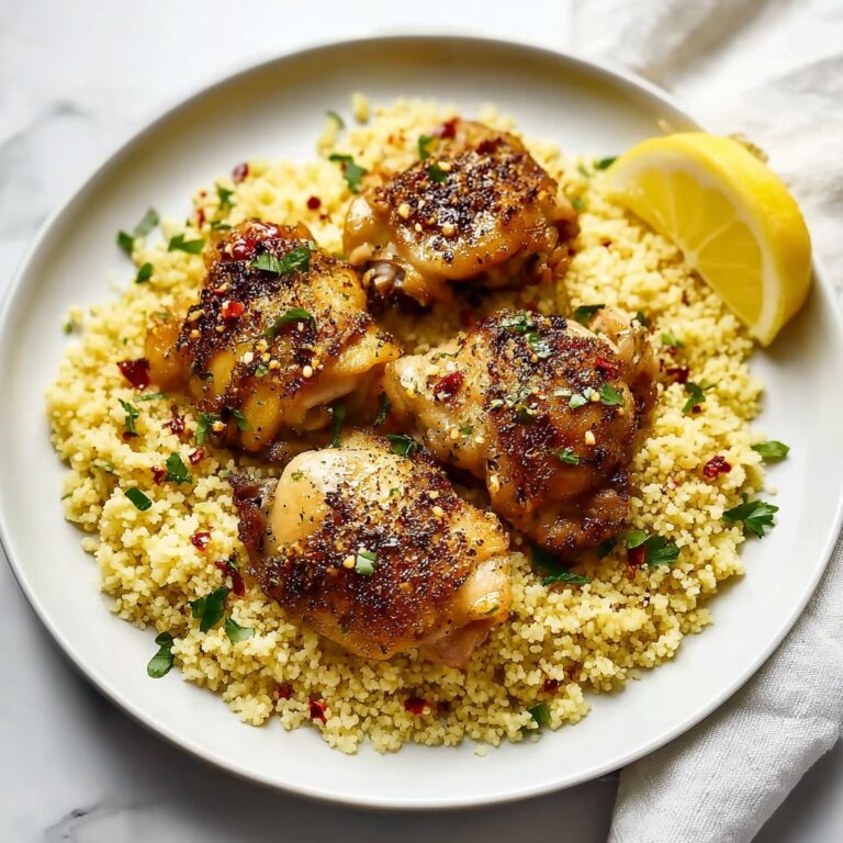 Lemon Garlic Butter Crock Pot Chicken Thighs Recipe