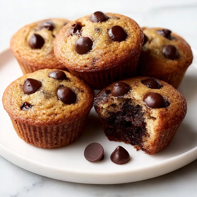 Flourless Peanut Butter Banana Muffins Recipe