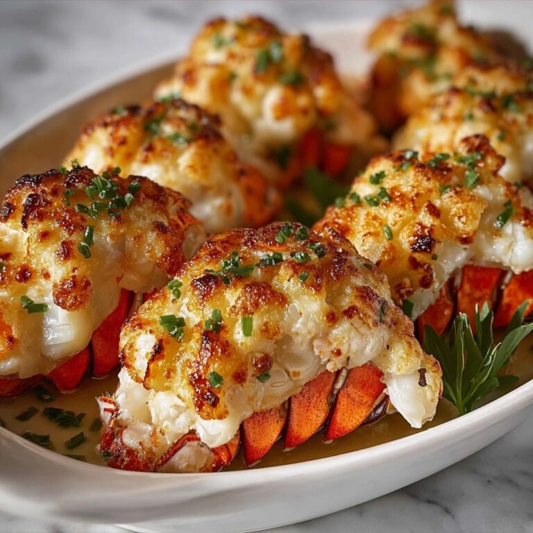 Garlic Butter Baked Lobster Tails Recipe