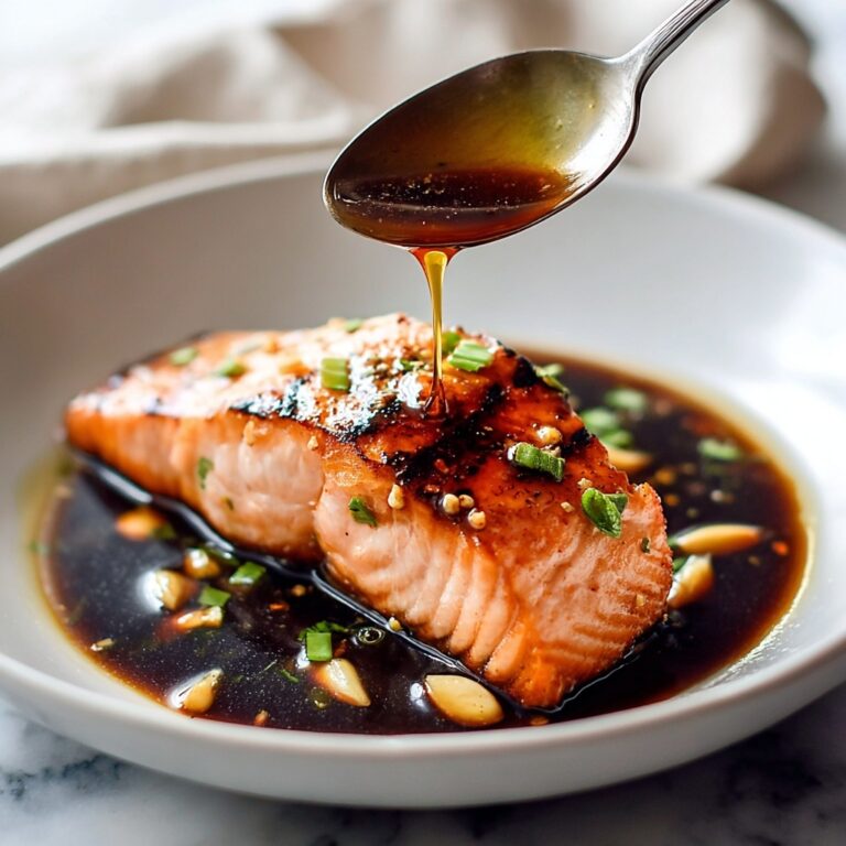Honey Garlic Glazed Salmon Recipe