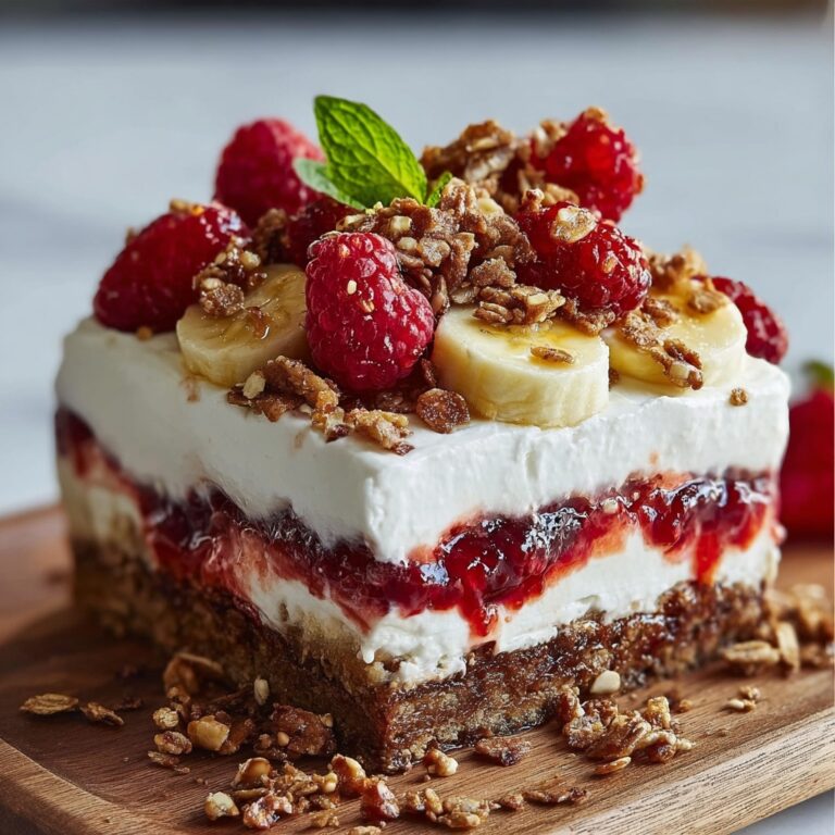No-Bake Banana Split Cake Recipe