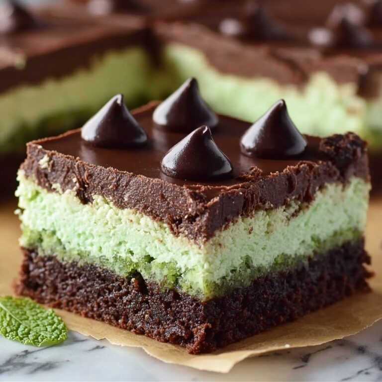 Mint Chocolate Cookie Bars Recipe