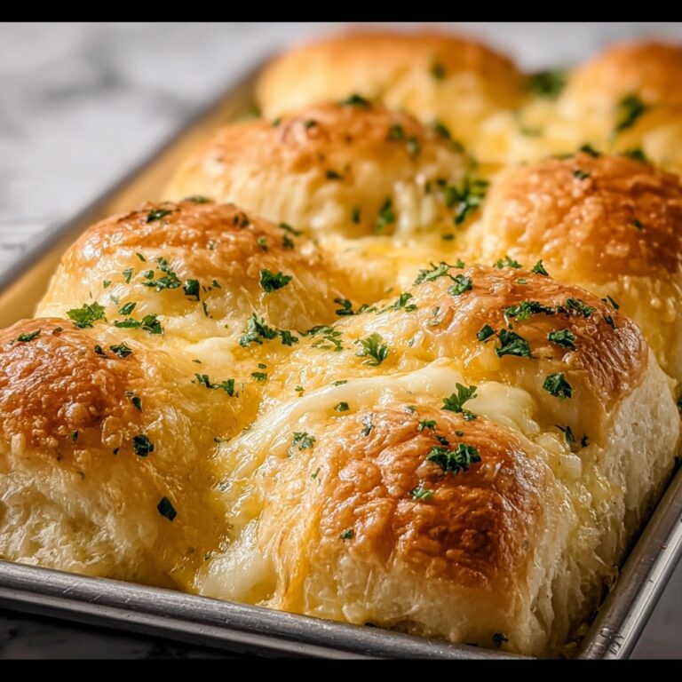 Cheesy Garlic Pull-Apart Bread Recipe