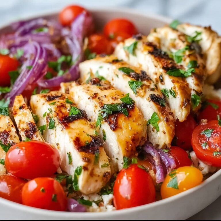 Chicken Rice Feta Tomatoes Recipe