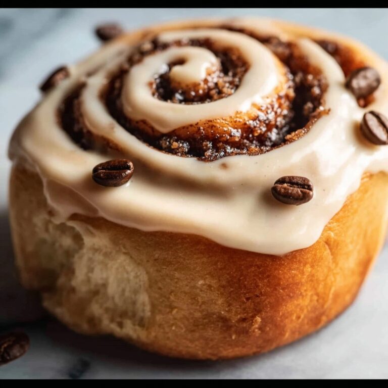 Coffee Cinnamon Rolls with Light Brown Coffee Frosting Recipe