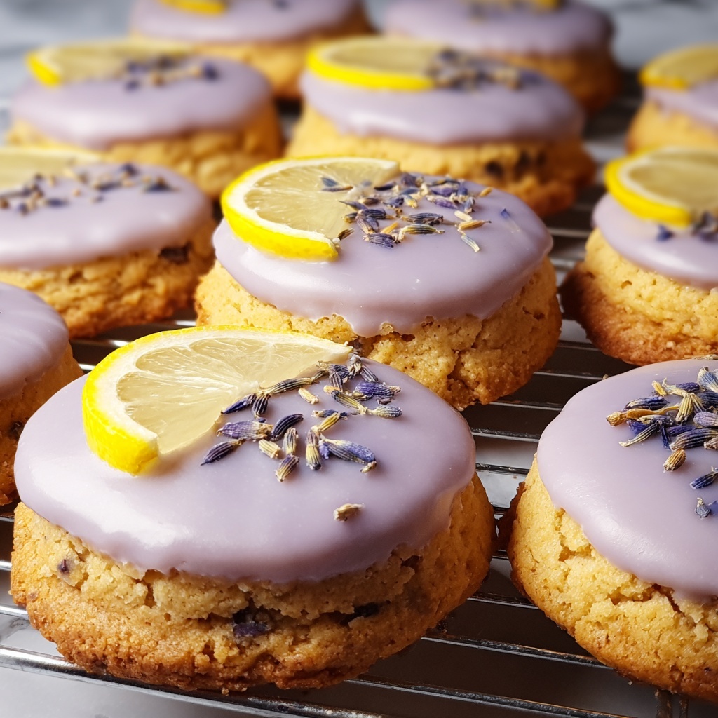 Lemon Lavender Cookies Recipe - Recipe Image