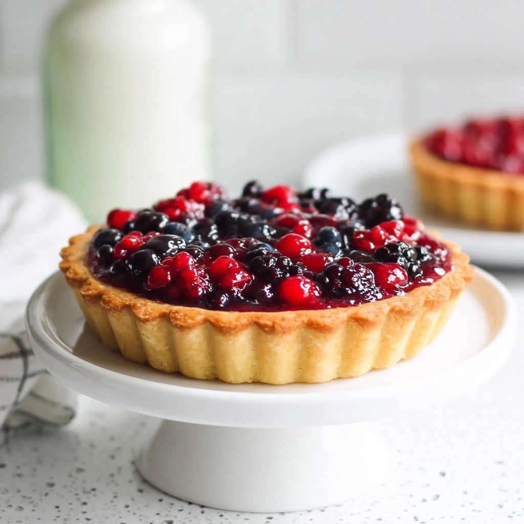 Bursting with Flavor: Berry Tart Pie Recipe - Recipe Image