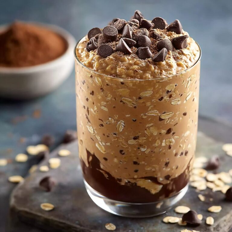 Cookie Dough Overnight Oats Recipe