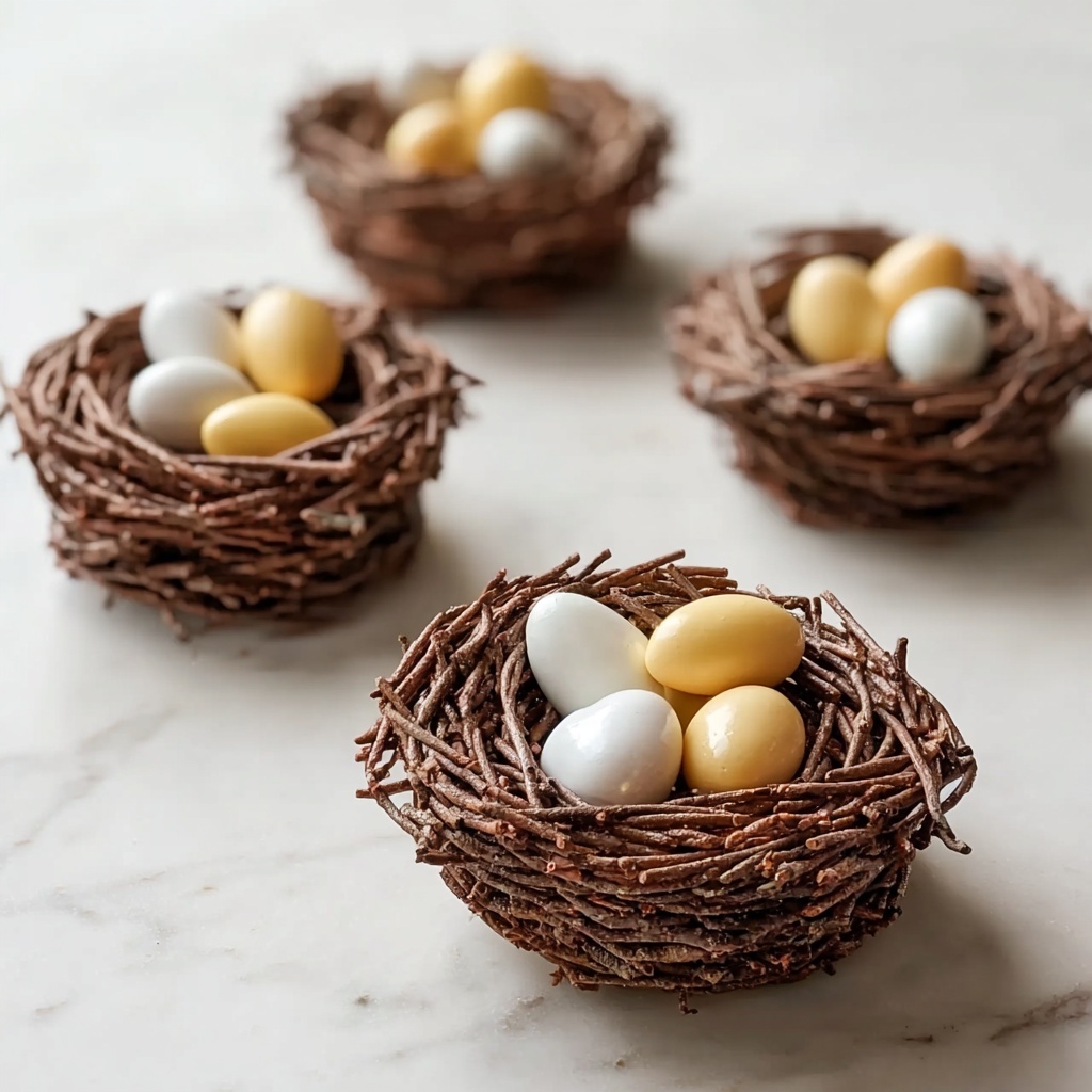 Easter Bird Nests Cookies Recipe - Recipe Image