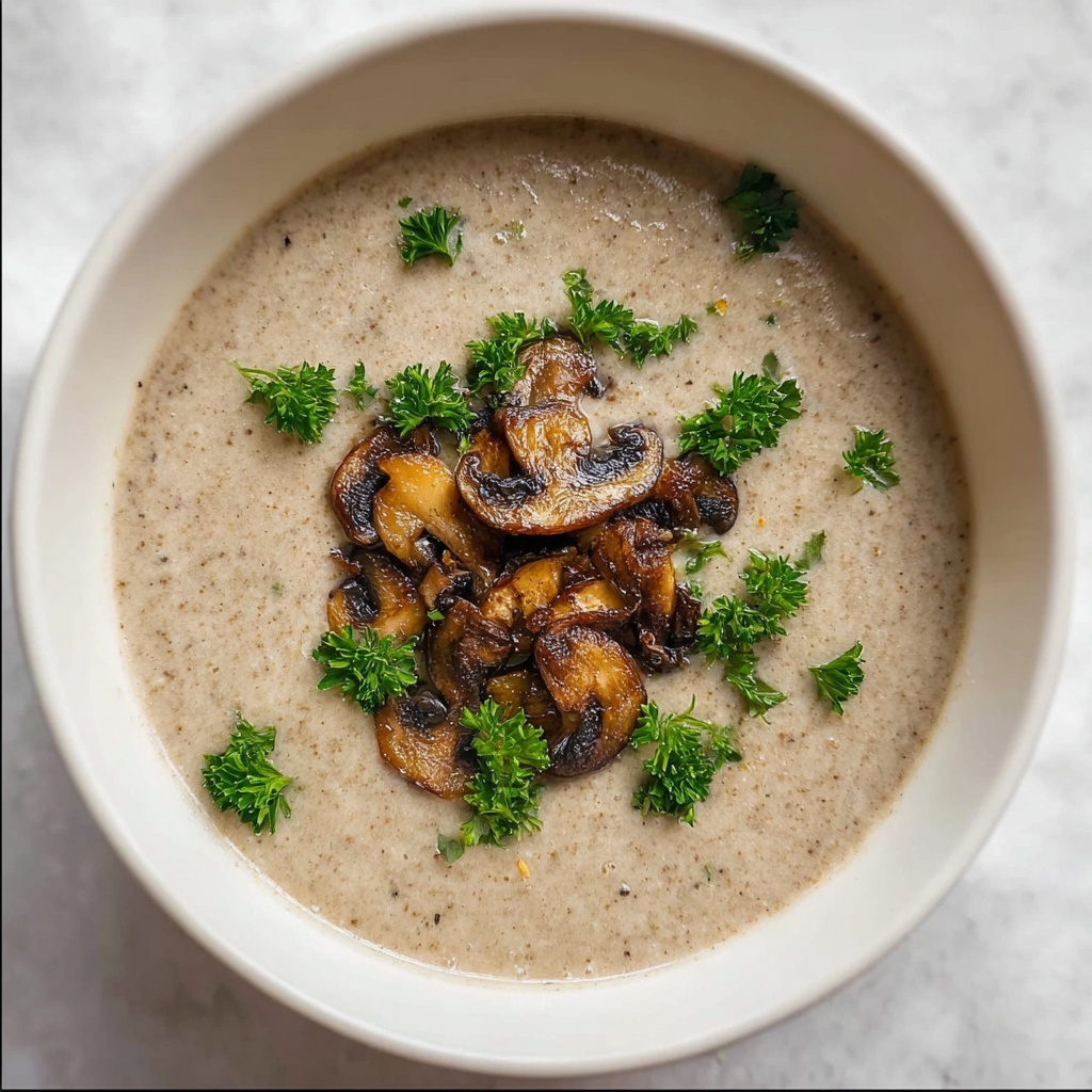 Cream of Mushroom Soup Recipe - Recipe Image