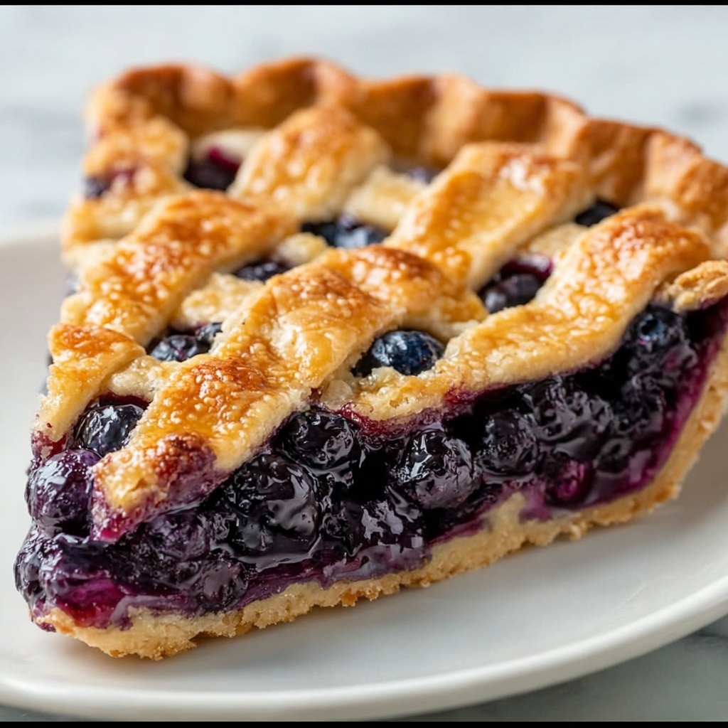 The Best Blueberry Pie Recipe - Recipe Image