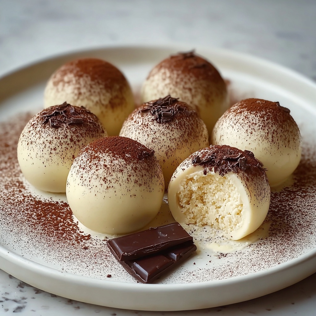 Tiramisu Truffles Recipe - Recipe Image