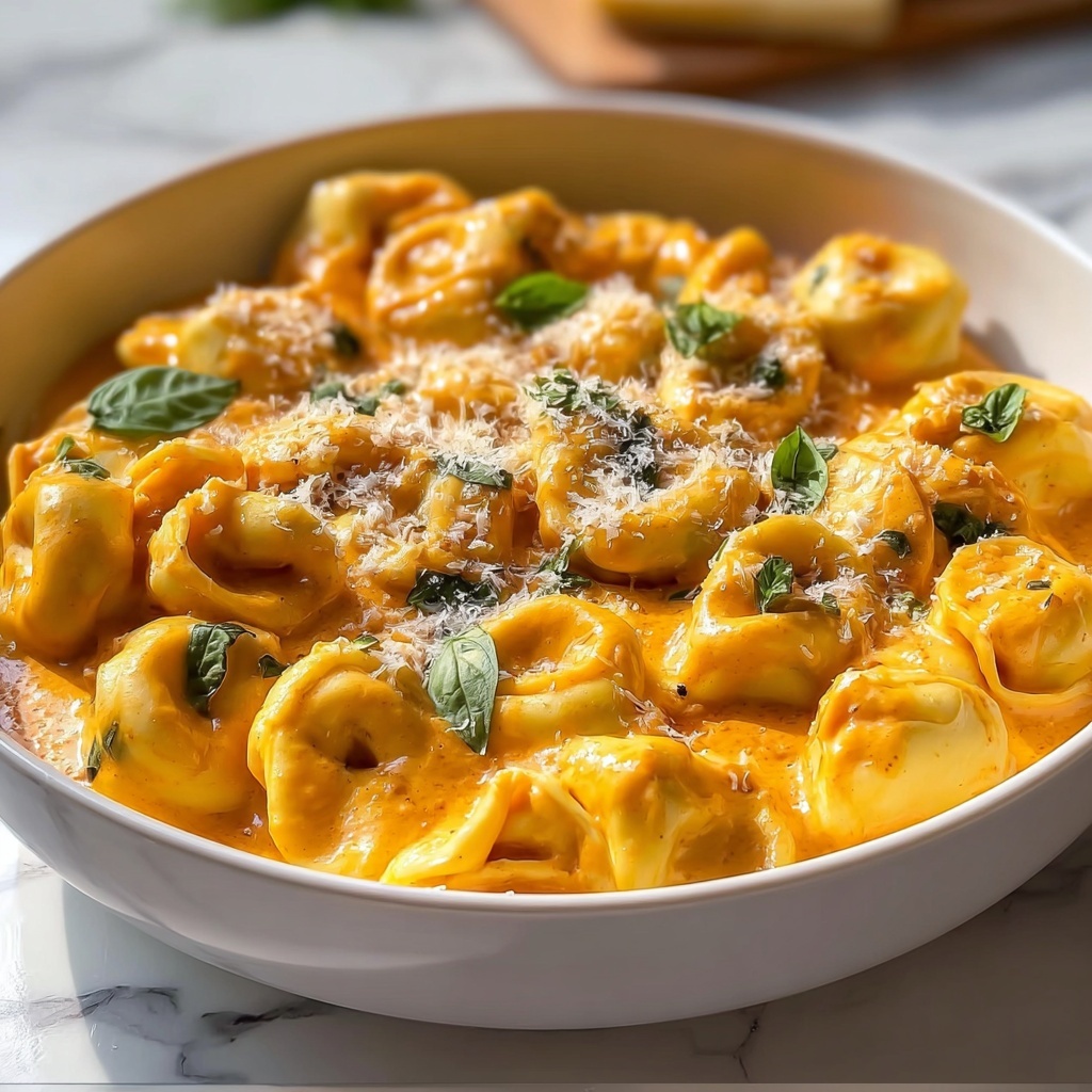 Creamy Spinach Tortellini Chicken Casserole Recipe - Recipe Image
