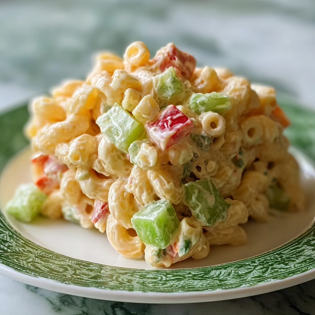 Macaroni Salad with Pickles Recipe - Recipe Image
