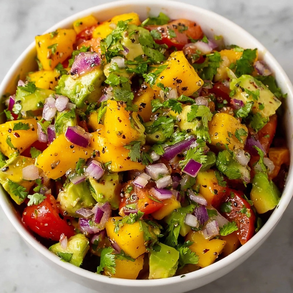 Mango Avocado Salad Recipe - Recipe Image