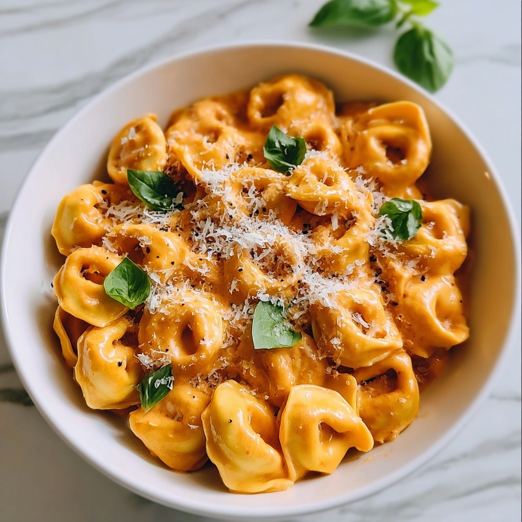 Creamy Spinach Tortellini Chicken Casserole Recipe - Recipe Image