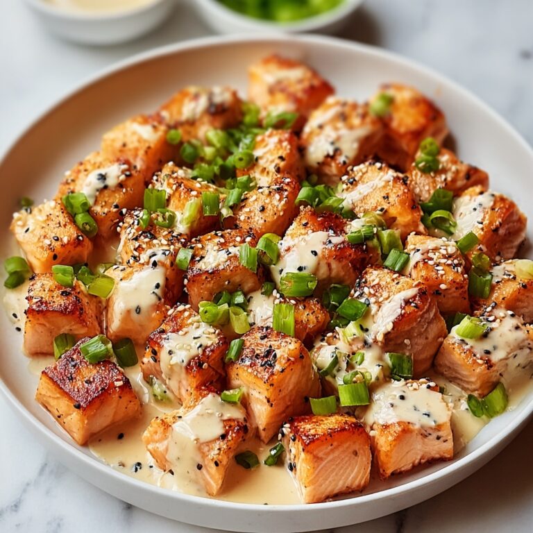 Crispy Spicy Salmon Bites Recipe