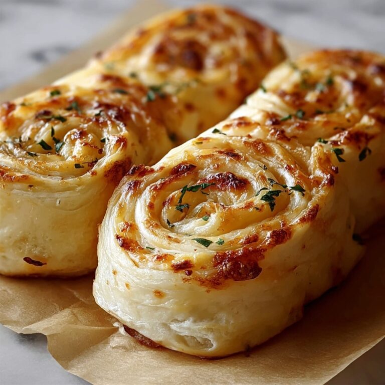 Cheesy Garlic Butter Rollups Recipe