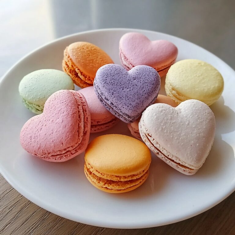 Heart-Shaped Macarons Recipe